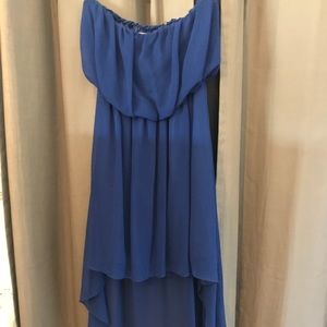 Chiffon high low dress